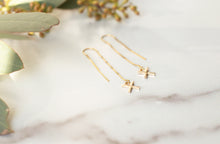 Load image into Gallery viewer, CASEY "X" Threader Earrings