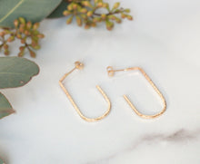 Load image into Gallery viewer, JOY Hoop Earrings