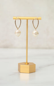 Drop Pearl Earrings