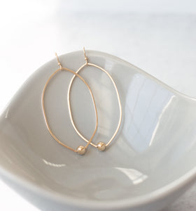 SUSIE Marquise Hoop Earrings