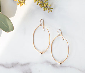 SUSIE Marquise Hoop Earrings