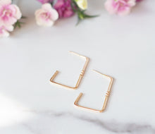 Load image into Gallery viewer, NINA Geometric Hoop Earrings