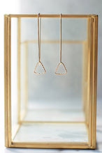 Load image into Gallery viewer, CHELSEA Triangle Drop Earrings