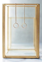 Load image into Gallery viewer, CHELSEA Circle Drop Earrings