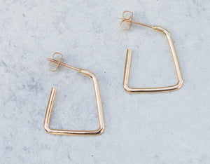 MAE Triangle Hoop Earrings