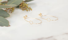 Load image into Gallery viewer, SHAE Circle Hoop Earrings