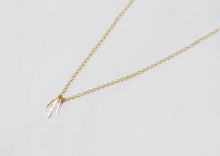 Load image into Gallery viewer, Dainty Gold Fringe Necklace