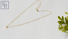 Load image into Gallery viewer, Dainty Gold Fringe Necklace