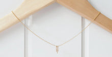 Load image into Gallery viewer, Dainty Gold Fringe Necklace